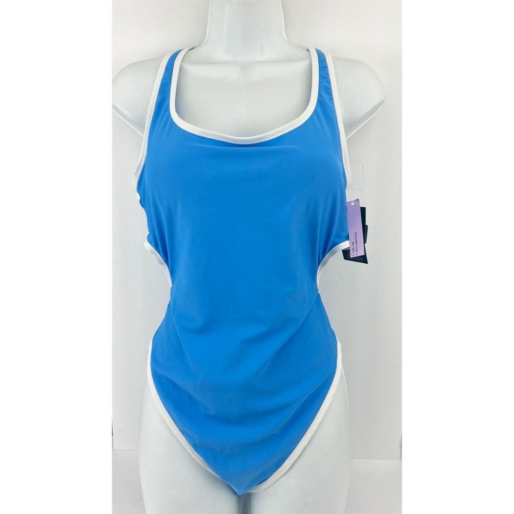 Wild Fable Women's Racerback One Piece Swimsuit Size L
